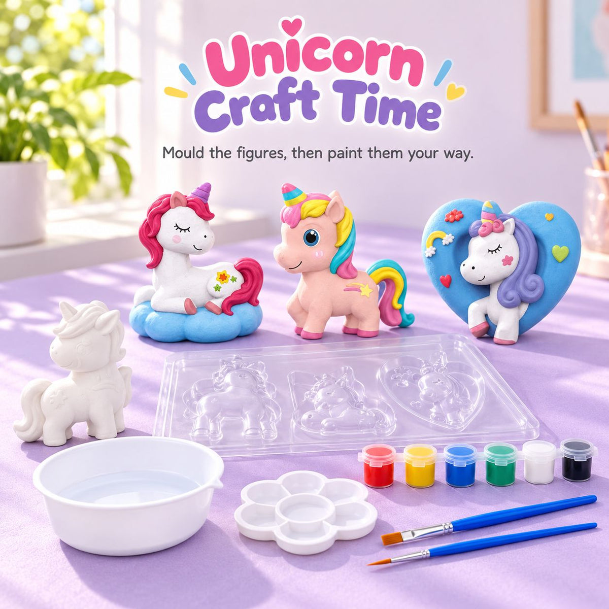 Mould & Paint Creative Kit for Kids