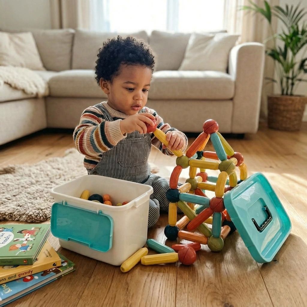 Magnetic Building Blocks