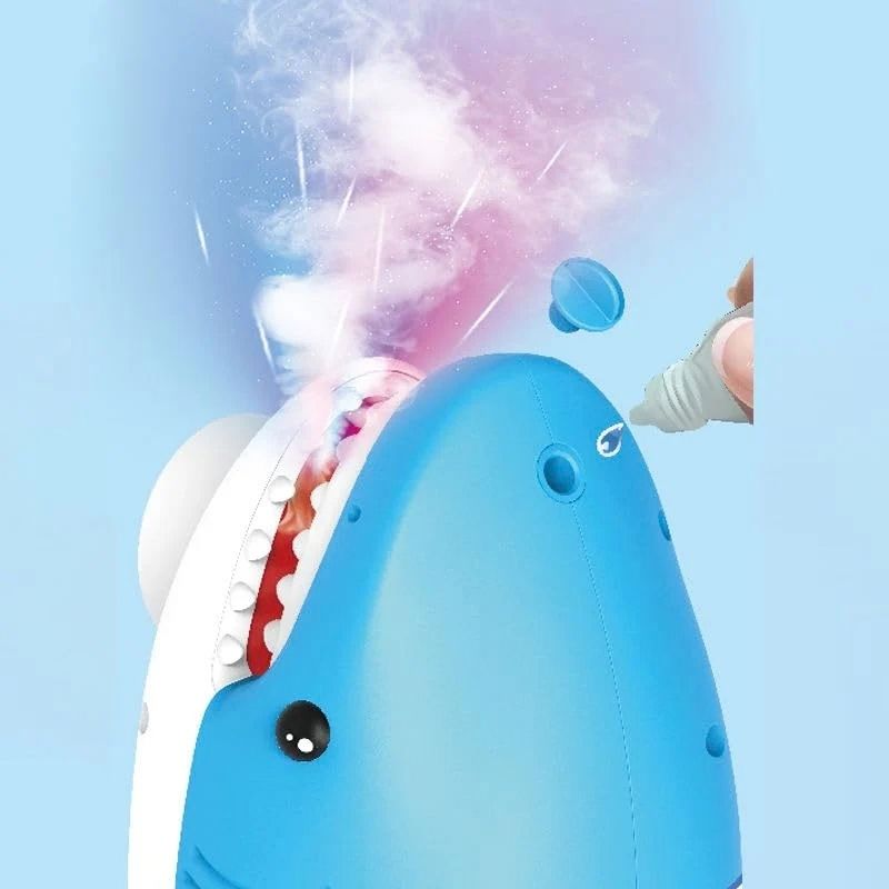 Musical Dancing Shark Toy with Mist Spray & Lights