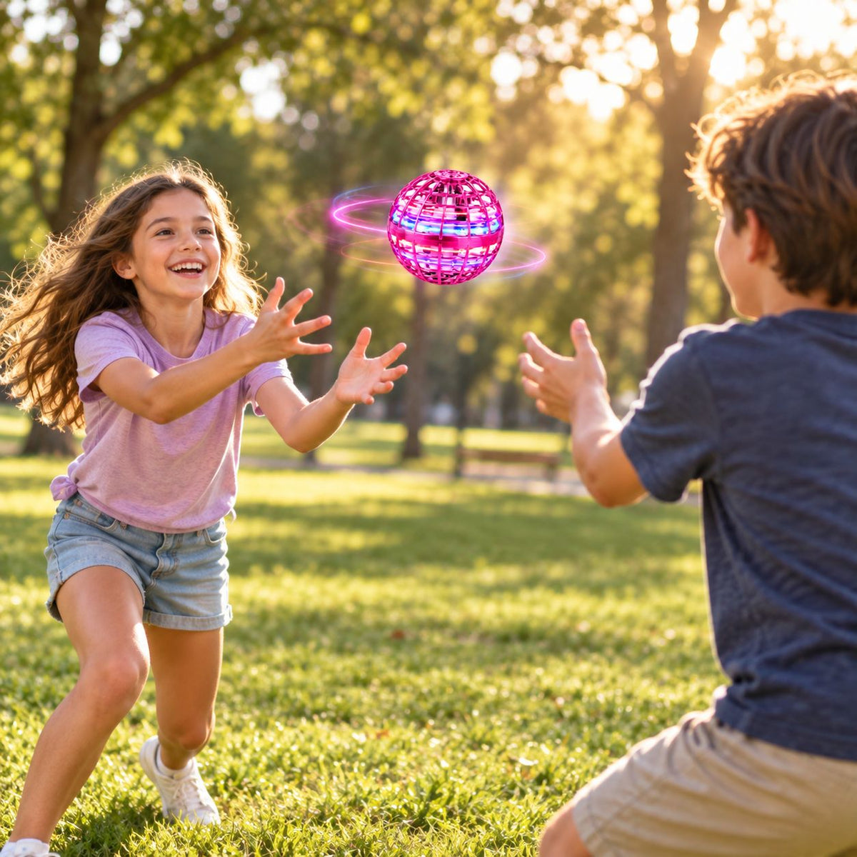 Flying Spinner Ball