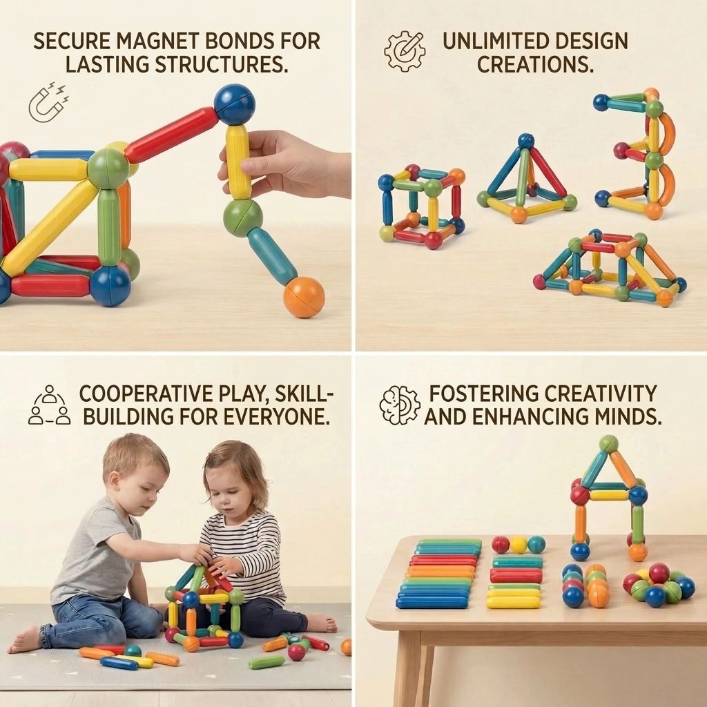 Magnetic Building Blocks
