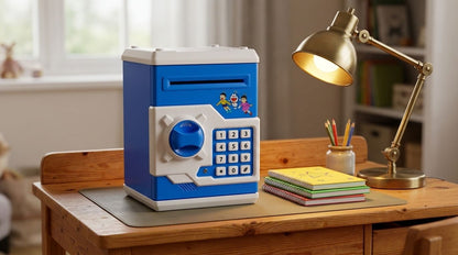 Doraemon Electronic ATM Savings Bank for Kids – Password-Protected Money Box