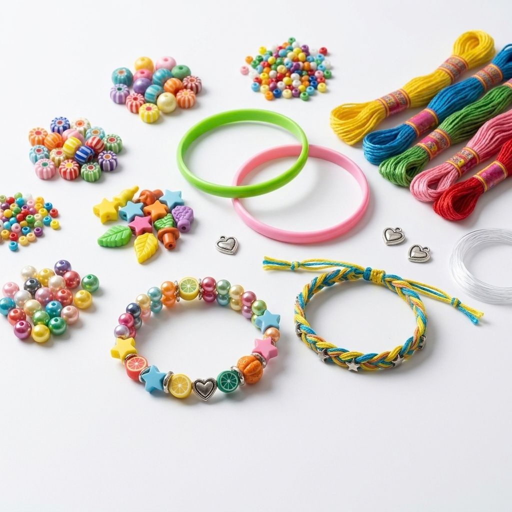 Crystal Chic™ 2-in-1 Jewellery Making Kit | Beads & Friendship Bracelets