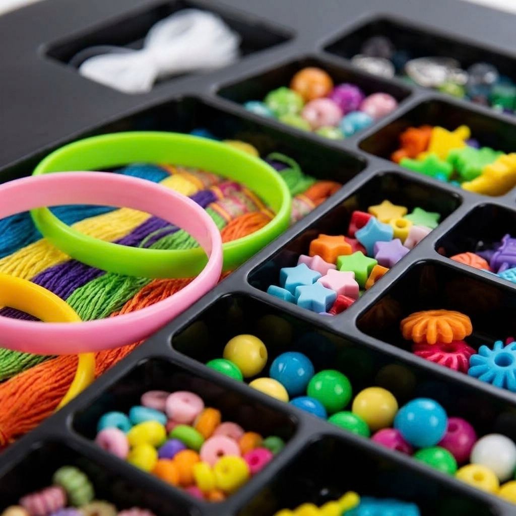 Crystal Chic™ 2-in-1 Jewellery Making Kit | Beads & Friendship Bracelets