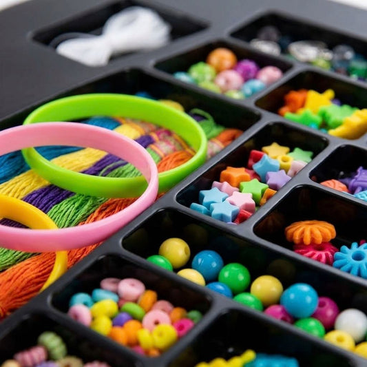 Crystal Chic™ 2-in-1 Jewellery Making Kit | Beads & Friendship Bracelets
