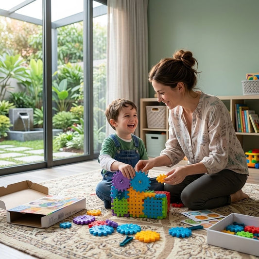 Creative Space 159-Piece Gear Building Blocks Set