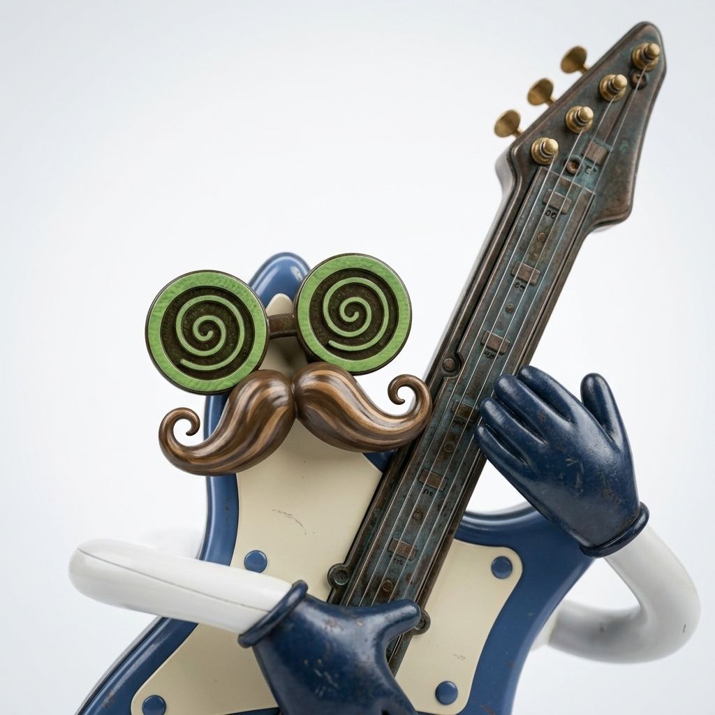 Mr. Rock™ Interactive Dancing Guitar Toy | Music, Lights & Movement