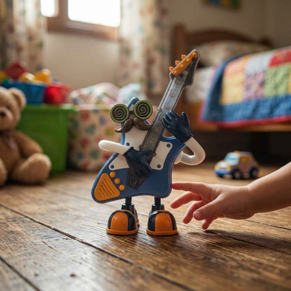Mr. Rock™ Interactive Dancing Guitar Toy | Music, Lights & Movement
