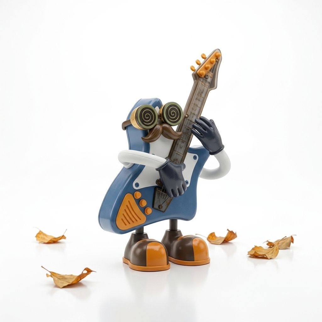 Mr. Rock™ Interactive Dancing Guitar Toy | Music, Lights & Movement