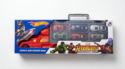 Marvel Avengers Infinity War Die-Cast Toy Car Set – 7-Piece Superhero Vehicle Collection