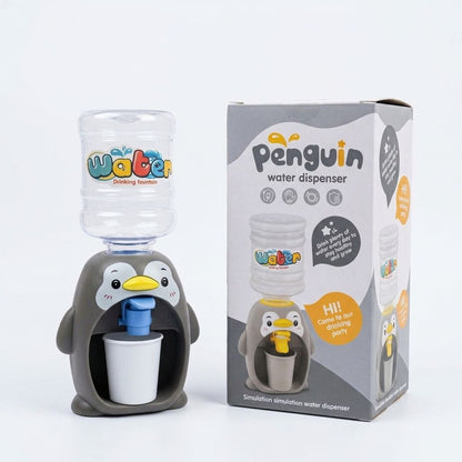 WaddleSip™ Kids Mini Water Dispenser – Cute Penguin Design