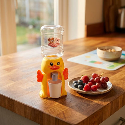 QuackSip™ Kids Mini Water Dispenser – Cute Duck Design